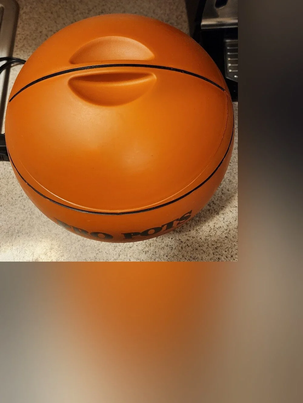 PRO POTS Basketball-Shaped Electric Slow Cooker 1.5 Qt. Capacity - Model BB-10